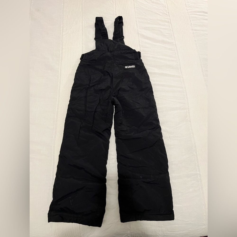 Columbia Black Ski Bibs - Youth 8